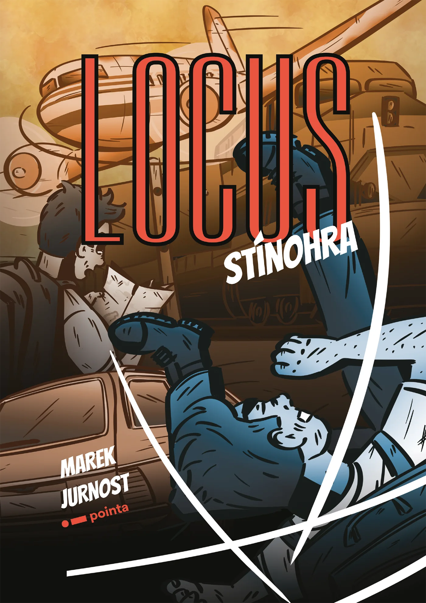 Cover of the graphic novel Locus – Stínohra
